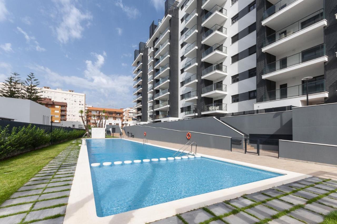 דירות Playa de Gandia Ag Residencial El Alamo מראה חיצוני תמונה